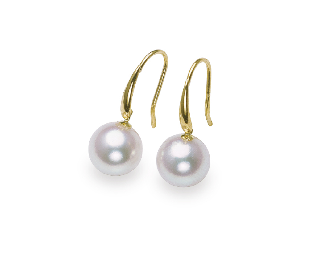 TOBA PEARL - K18 Akoya Pearl Earrings